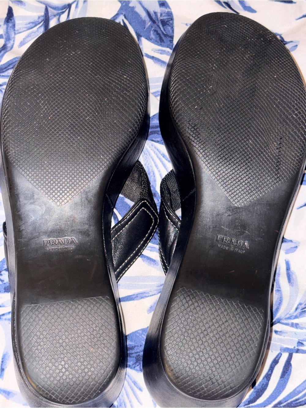 Prada Wedge Thong Slip On - Picture 8 of 11